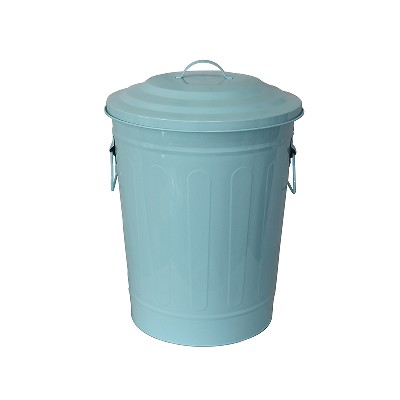 18L Galvanized Metal Garbage Bin