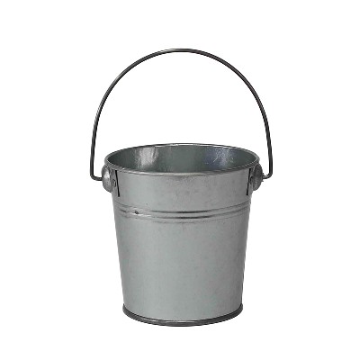 Custom logo galvanized metal printed small bucket