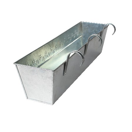 Zinc Rectangular Balcony Flower Planter