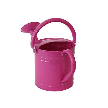 Kids size power coated galvanized watering can