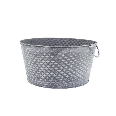 Factory wholesale Oval galvanized beverage tub