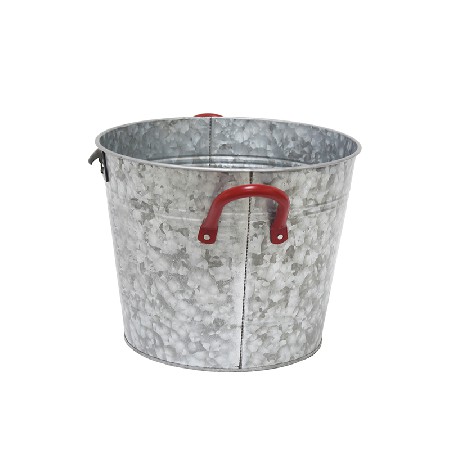 Galvanized metal country style rustic ice buckets for sale