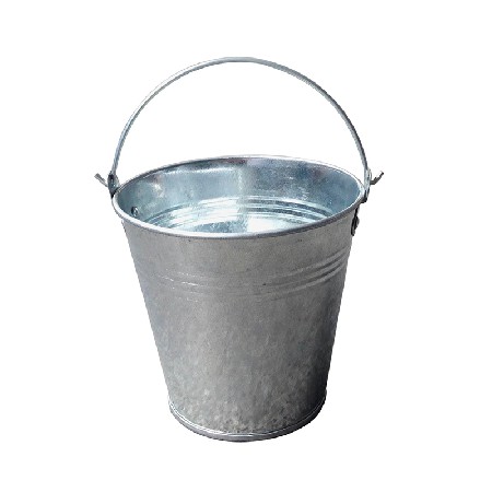 Cheap Price Galvanized steel small 1L sliver bucket with handle