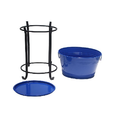 Galvanized Iron Ice Beverage Party tub With Stand