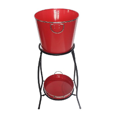 Galvanized Steel beer Tub Cooler with Stand